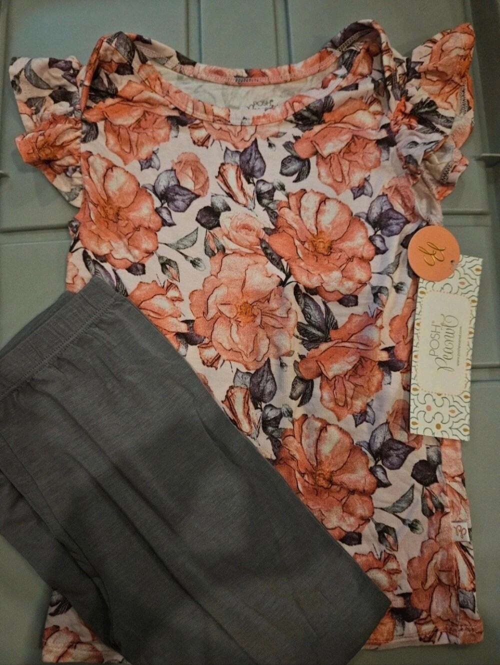Posh Peanut Vintage Floral Set